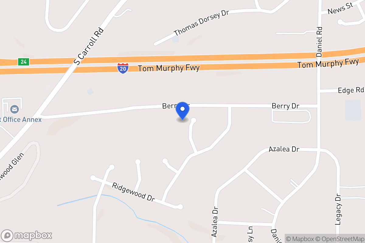 Map of 208 Oakwood Pl
