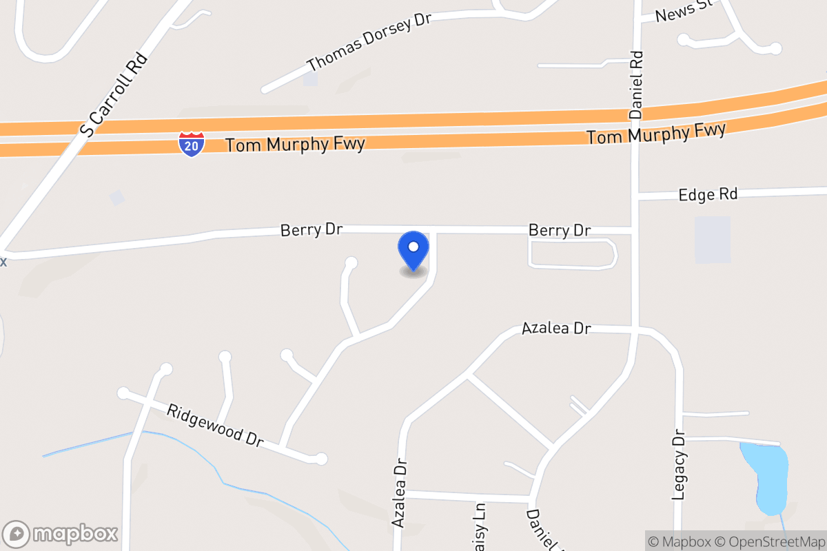 Map of 105 Ashbury Dr