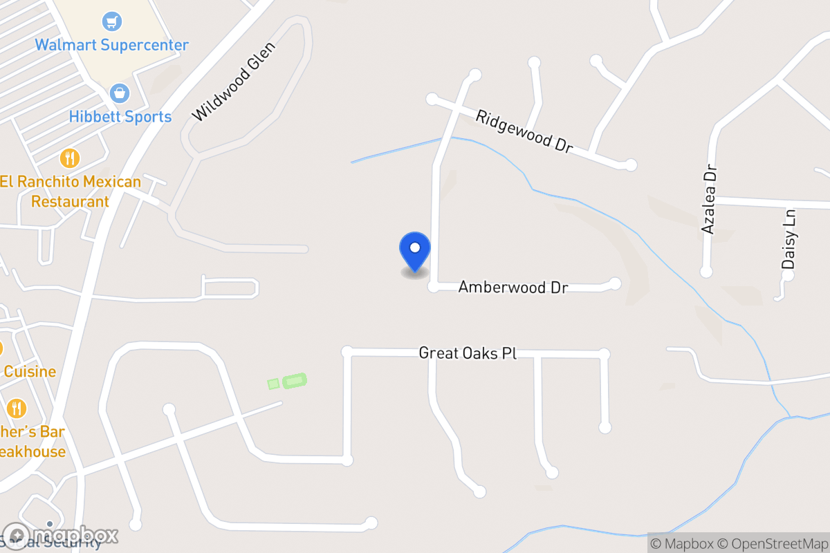 Map of 630 Amberwood Dr