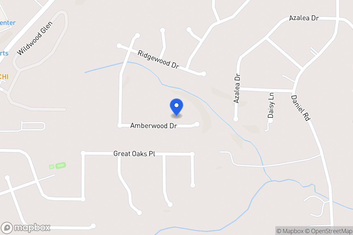 Map of 649 Amberwood Dr