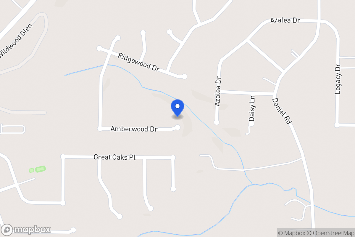 Map of 655 Amberwood Dr