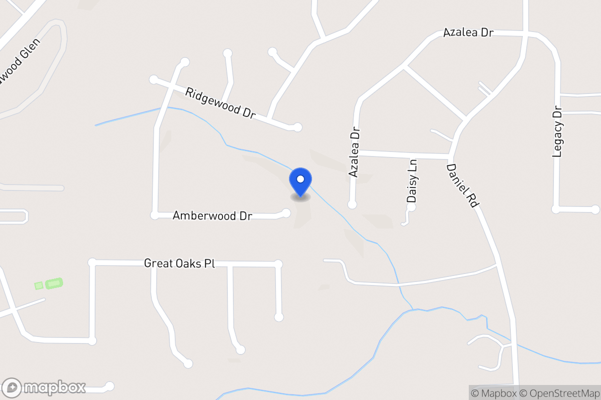 Map of 657 Amberwood Dr