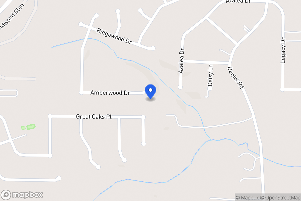 Map of 658 Amberwood Dr