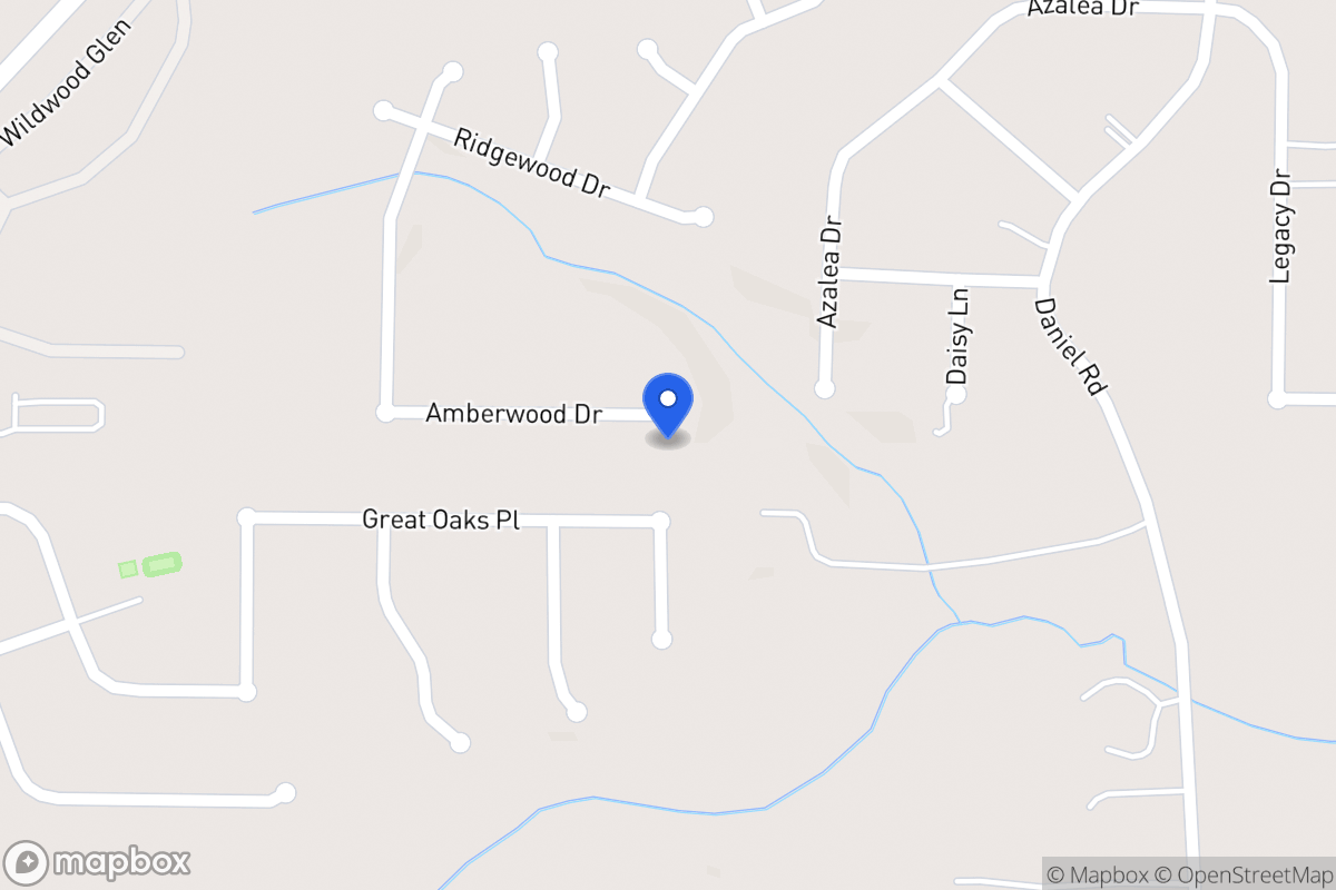 Map of 656 Amberwood Dr