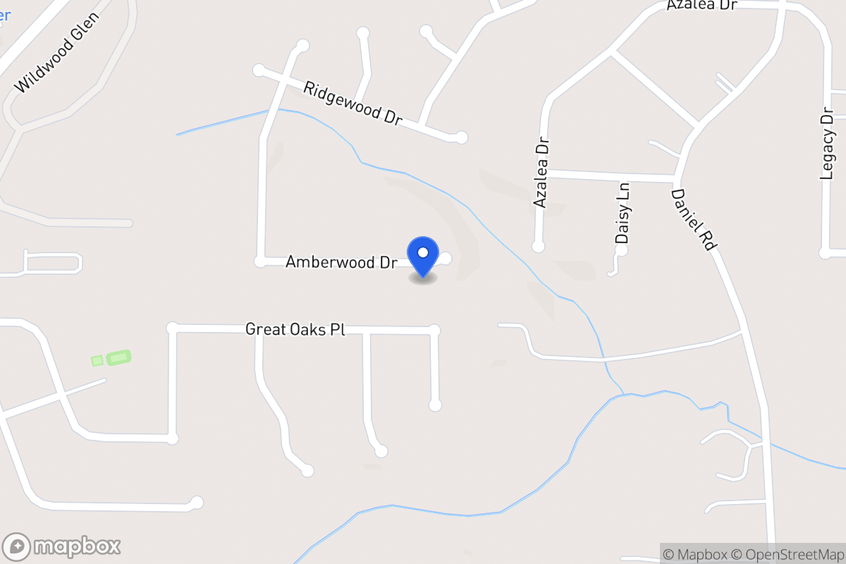 Map of 654 Amberwood Dr