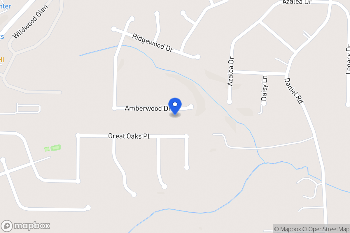Map of 652 Amberwood Dr
