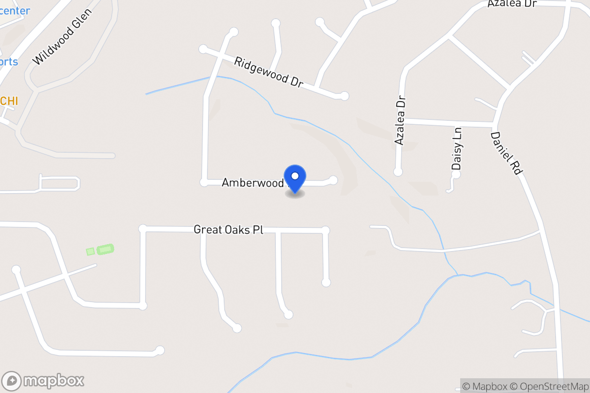 Map of 650 Amberwood Dr