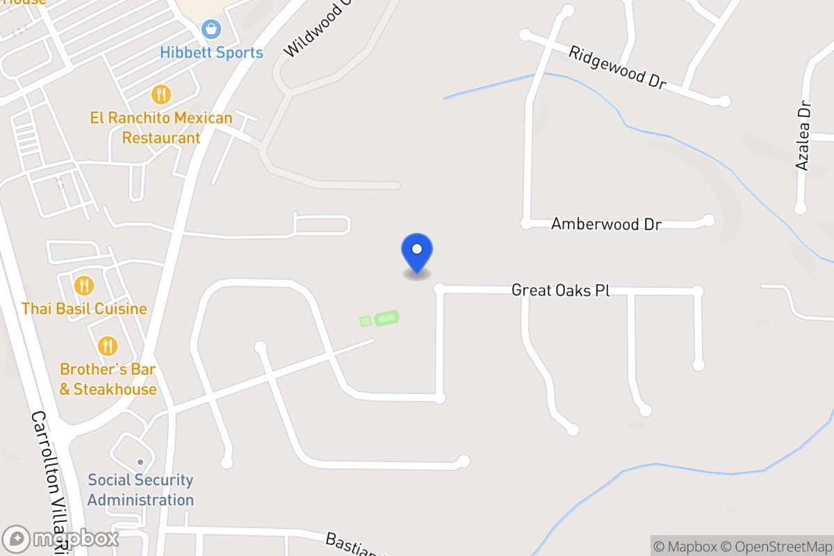 Map of 720 Great Oak Pl