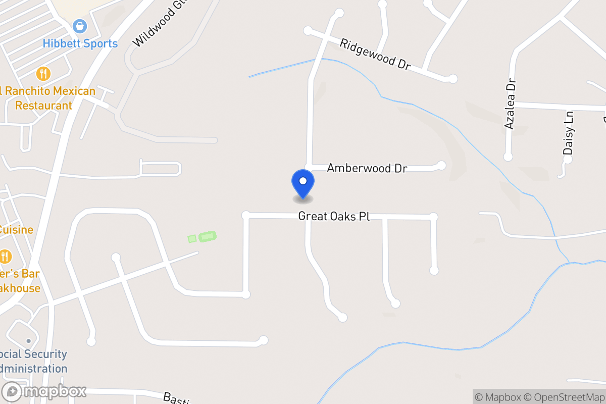 Map of 738 Great Oak Pl