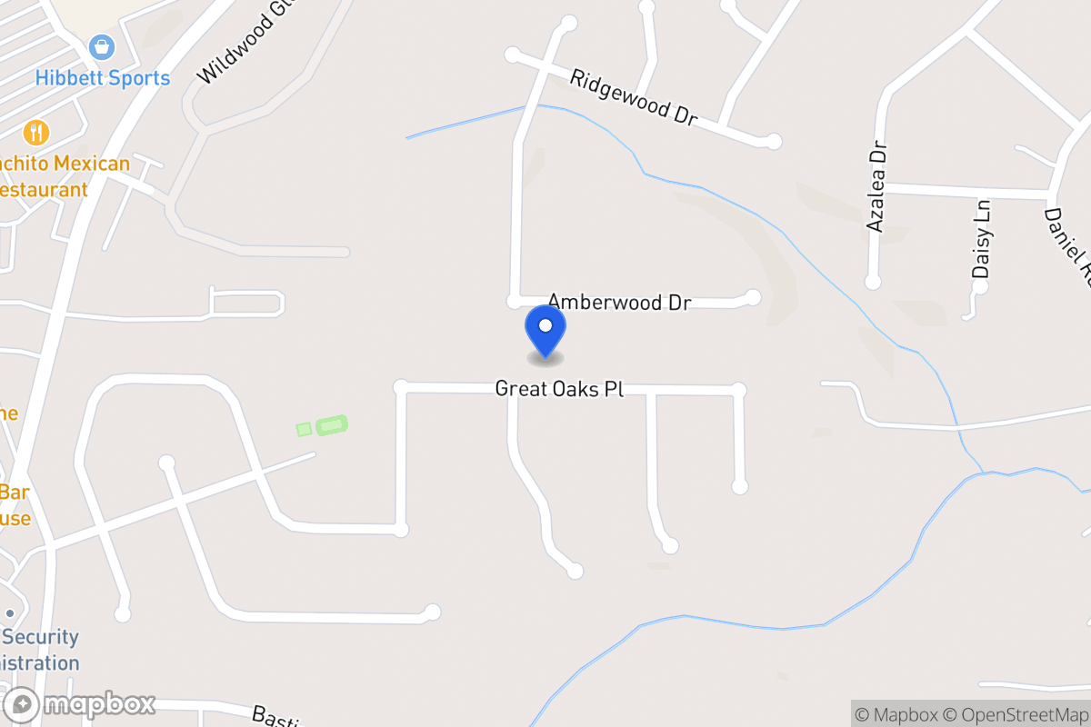 Map of 742 Great Oak Pl