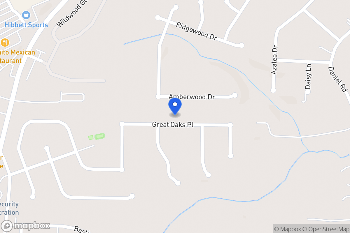 Map of 744 Great Oak Pl