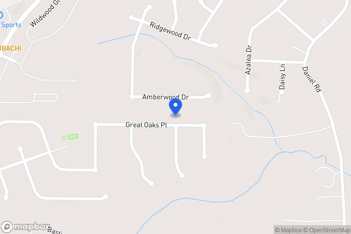 Map of 752 Great Oak Pl