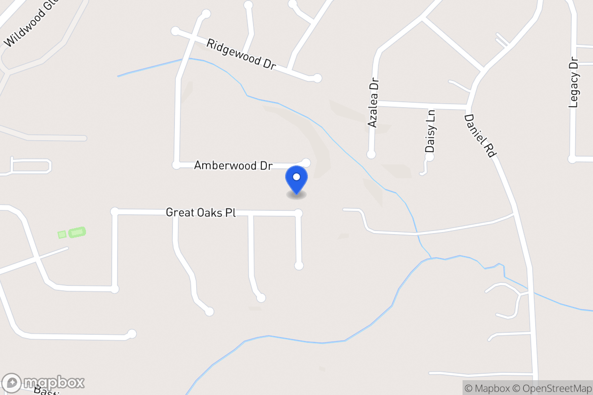 Map of 760 Great Oak Pl