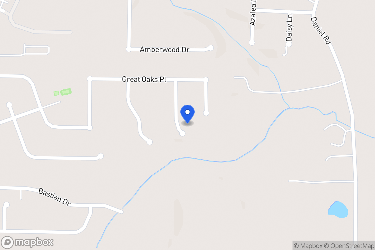 Map of 914 Jackson Oak Pl