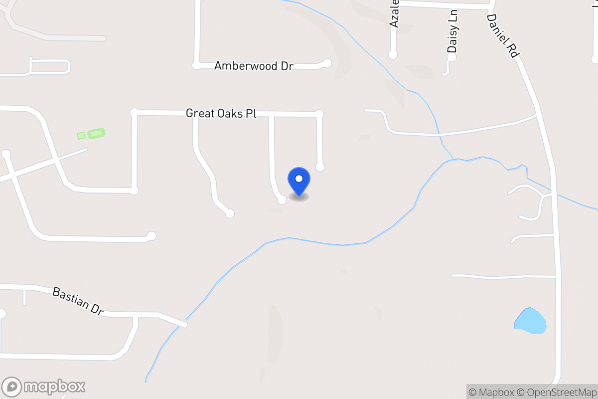 Map of 916 Jackson Oak Pl