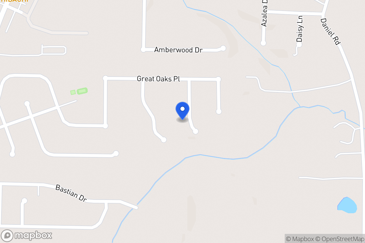 Map of 911 Jackson Oak Pl