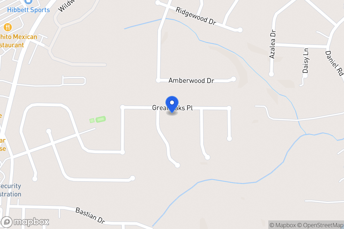 Map of 743 Great Oak Pl
