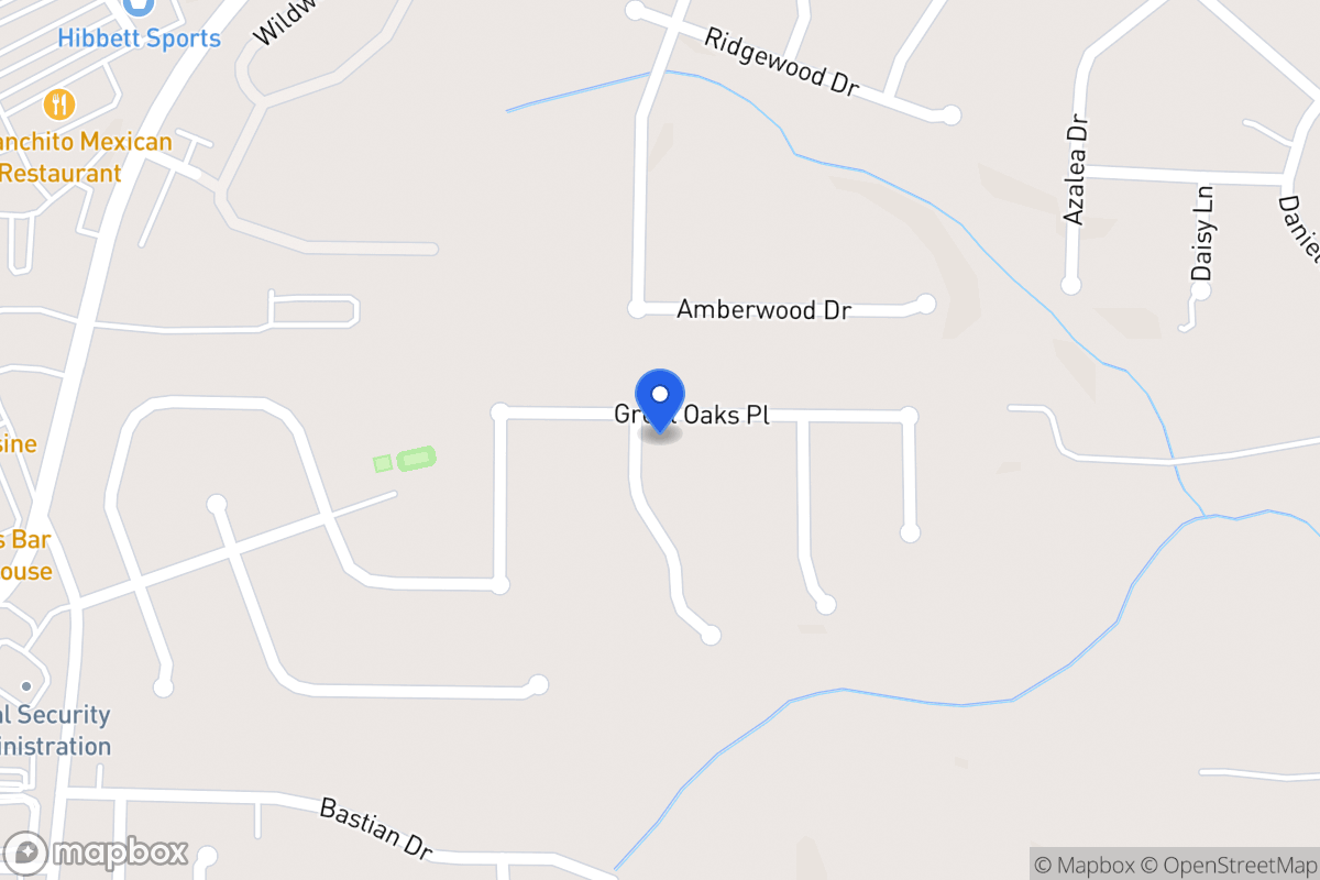 Map of 741 Great Oak Pl
