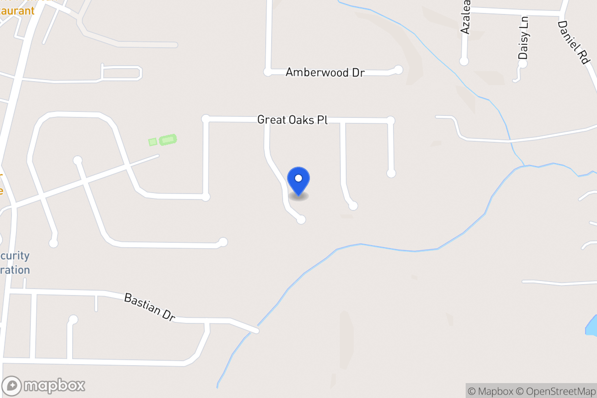 Map of 812 Major Oak Ct