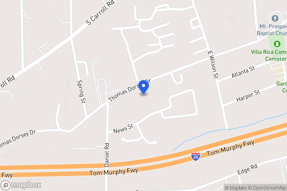 Map of 342 Thomas Dorsey Dr