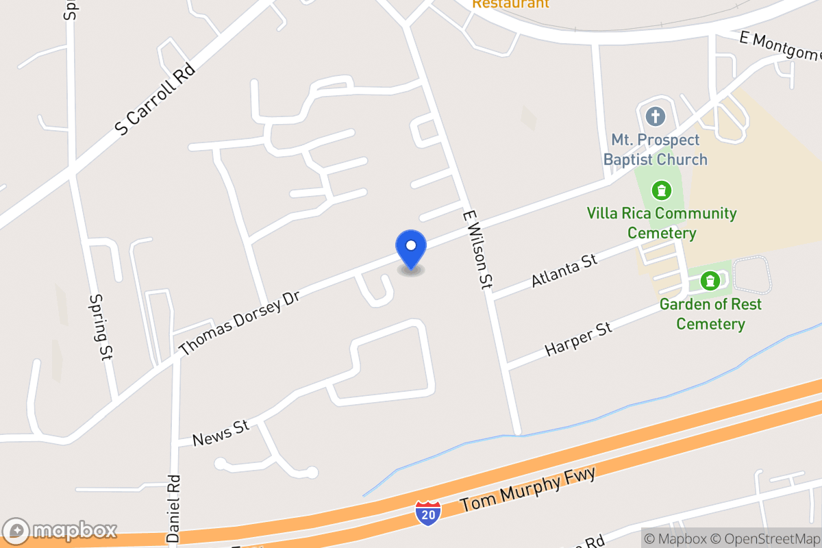 Map of 306 Thomas Dorsey Dr