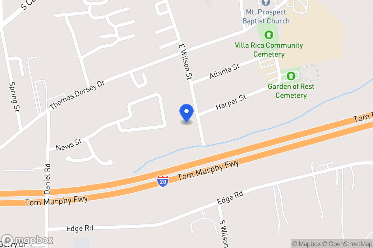 Map of 413 E Wilson St