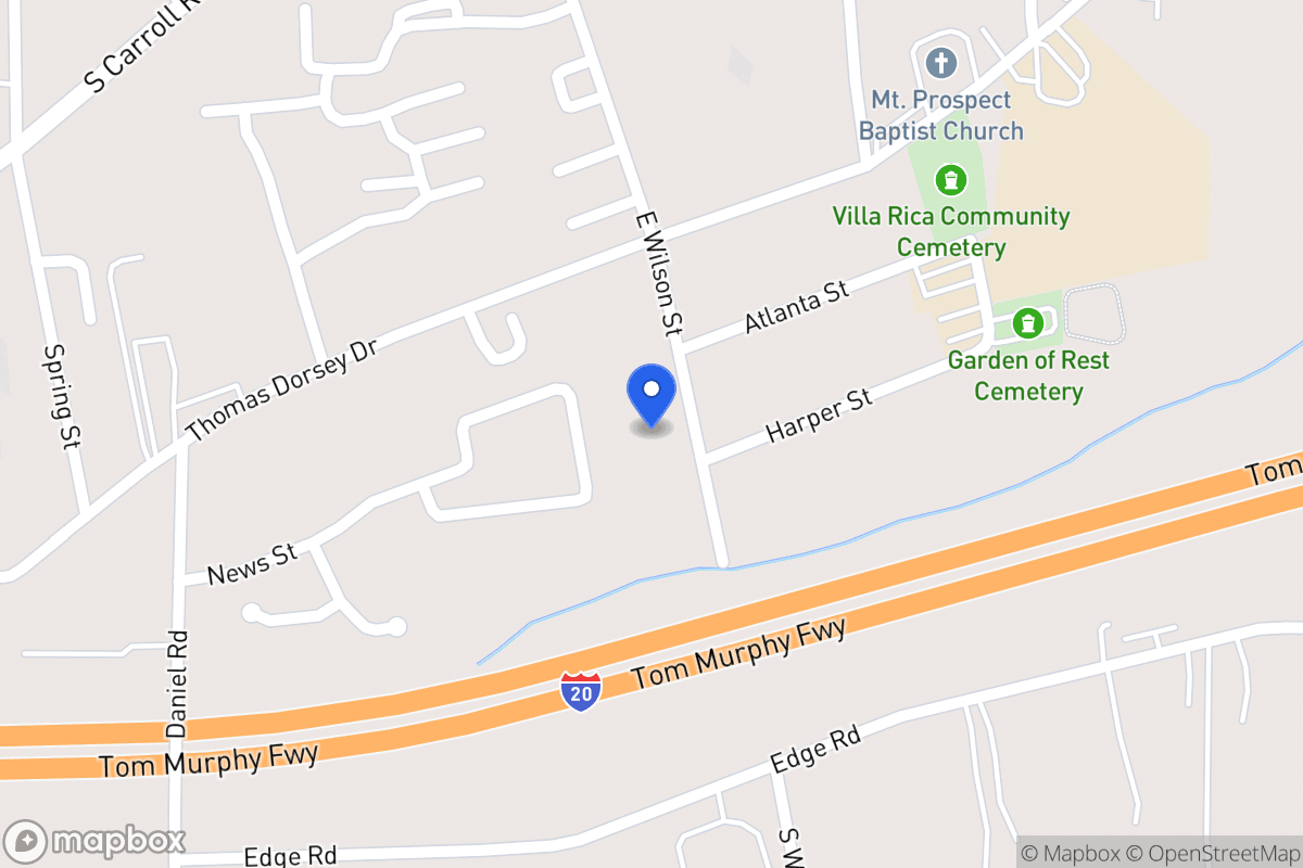 Map of 407 E Wilson St