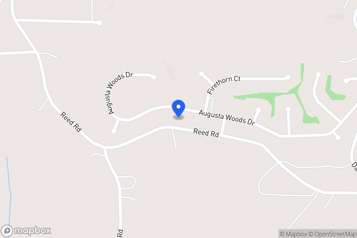 Map of 262 Augusta Woods Dr