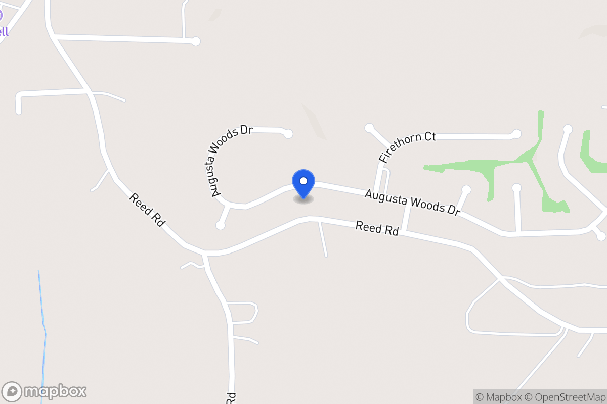 Map of 254 Augusta Woods Dr