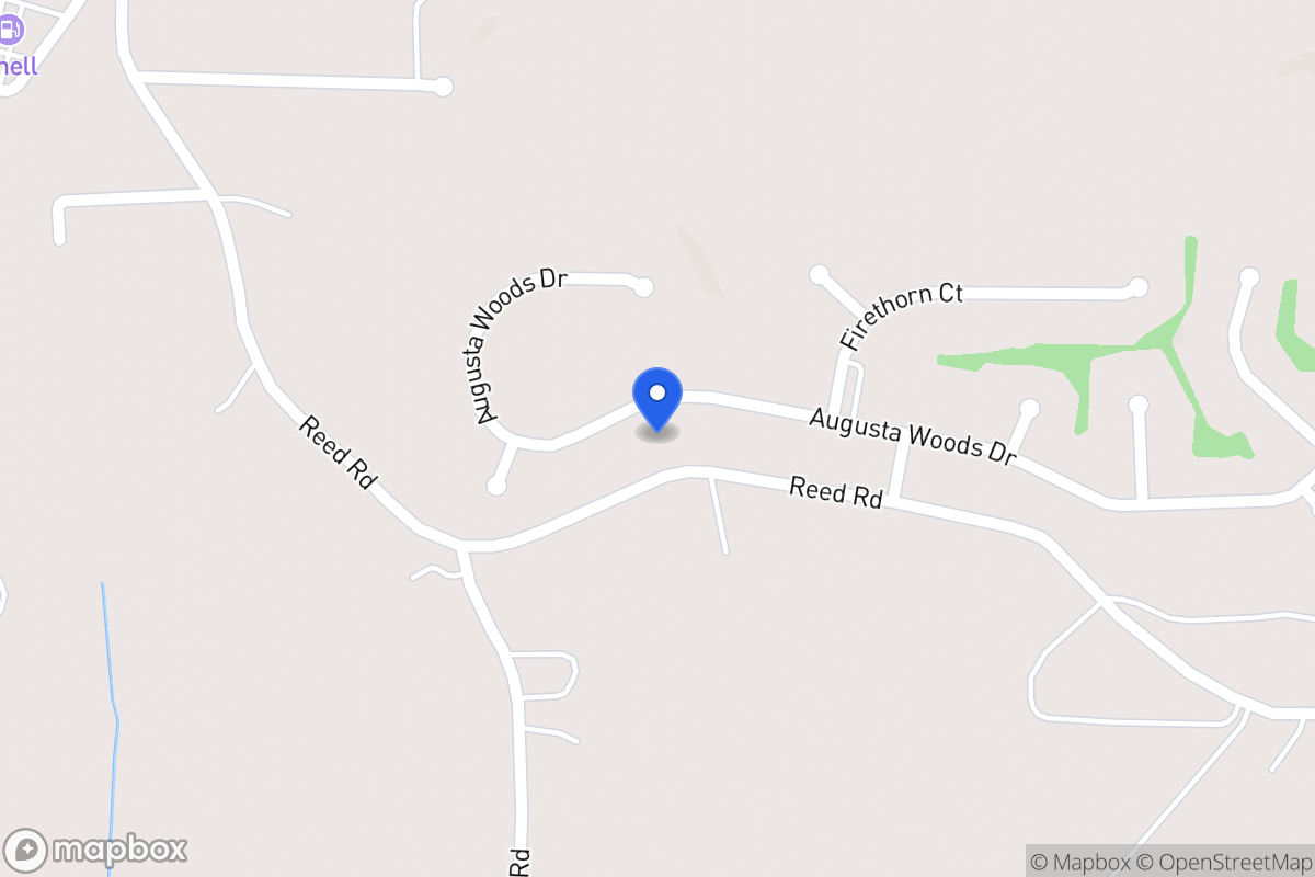 Map of 252 Augusta Woods Dr