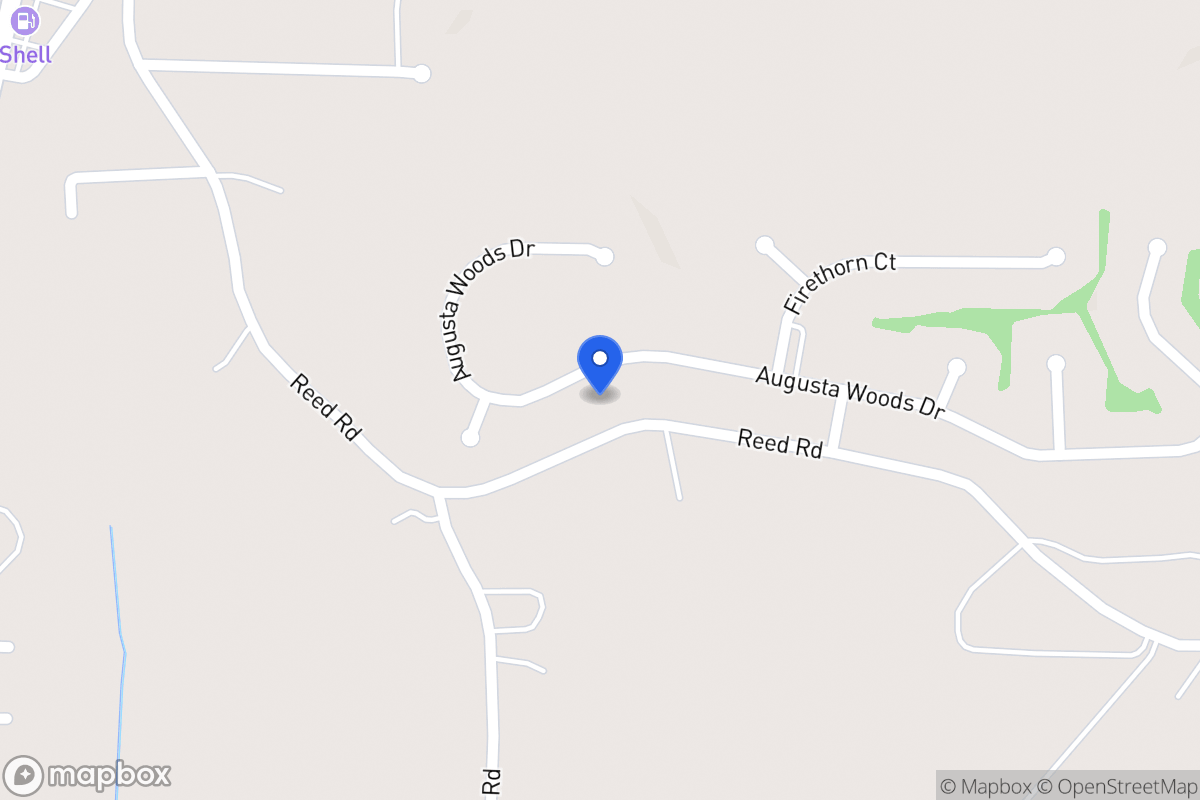 Map of 248 Augusta Woods Dr