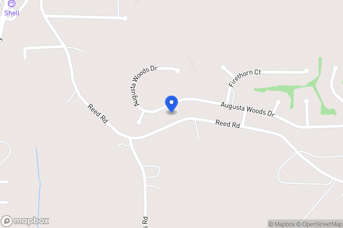 Map of 246 Augusta Woods Dr