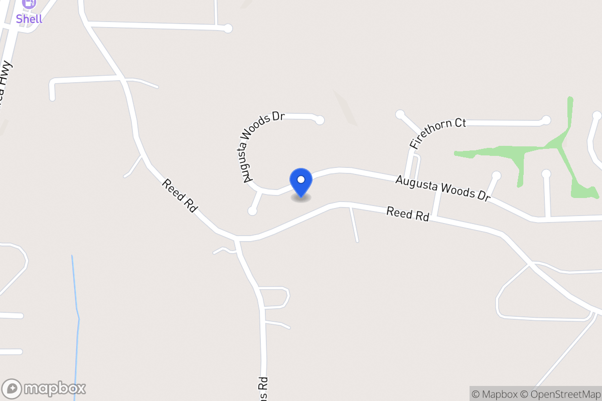 Map of 244 Augusta Woods Dr