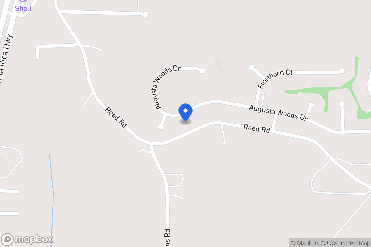 Map of 242 Augusta Woods Dr