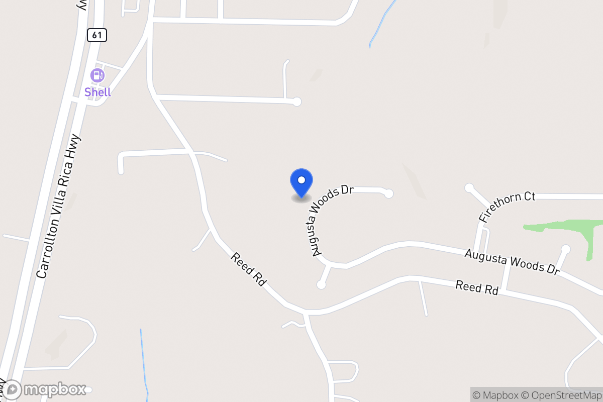 Map of 222 Augusta Woods Dr