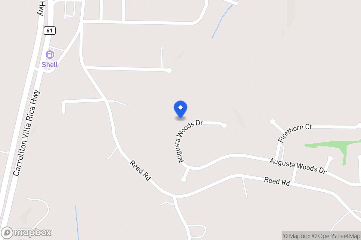 Map of 218 Augusta Woods Dr