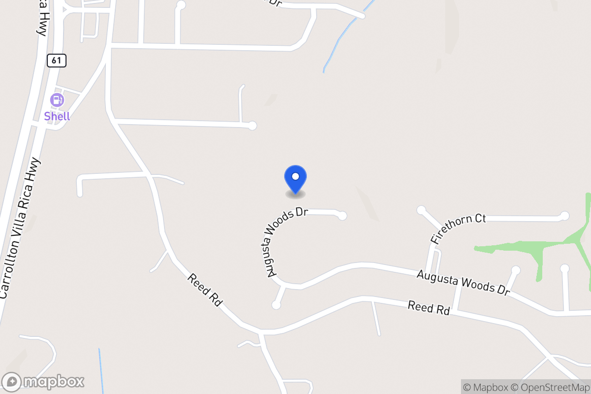 Map of 214 Augusta Woods Dr