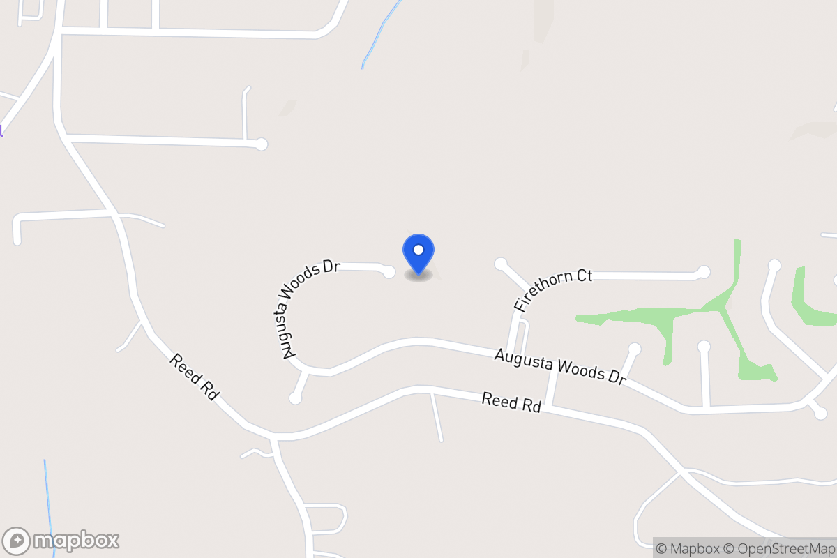 Map of 201 Augusta Woods Dr