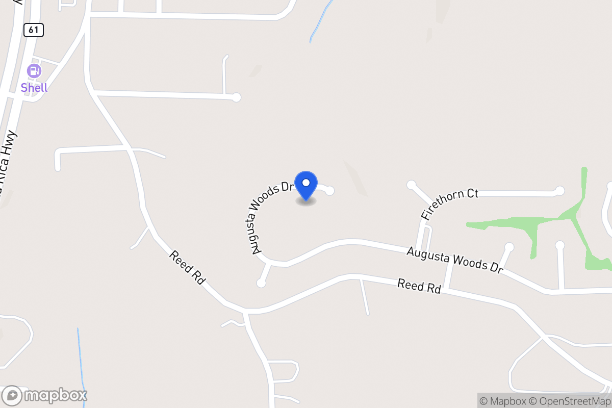 Map of 209 Augusta Woods Dr