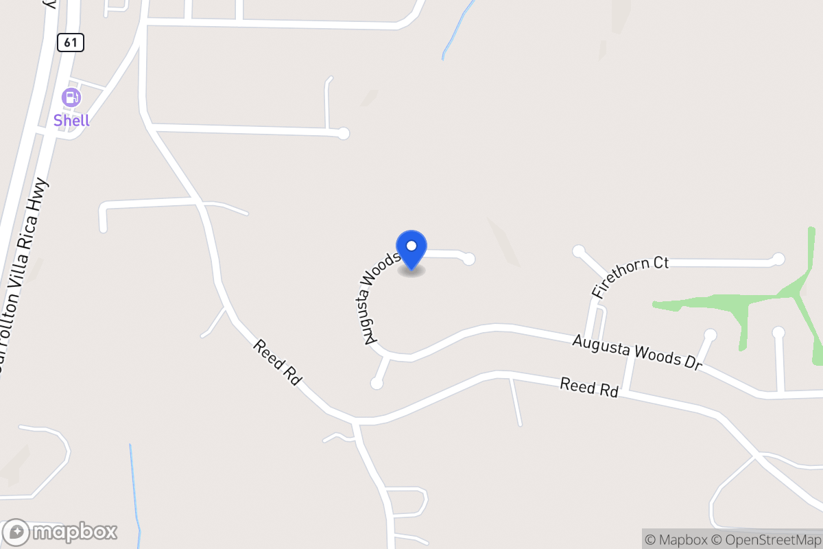 Map of 213 Augusta Woods Dr