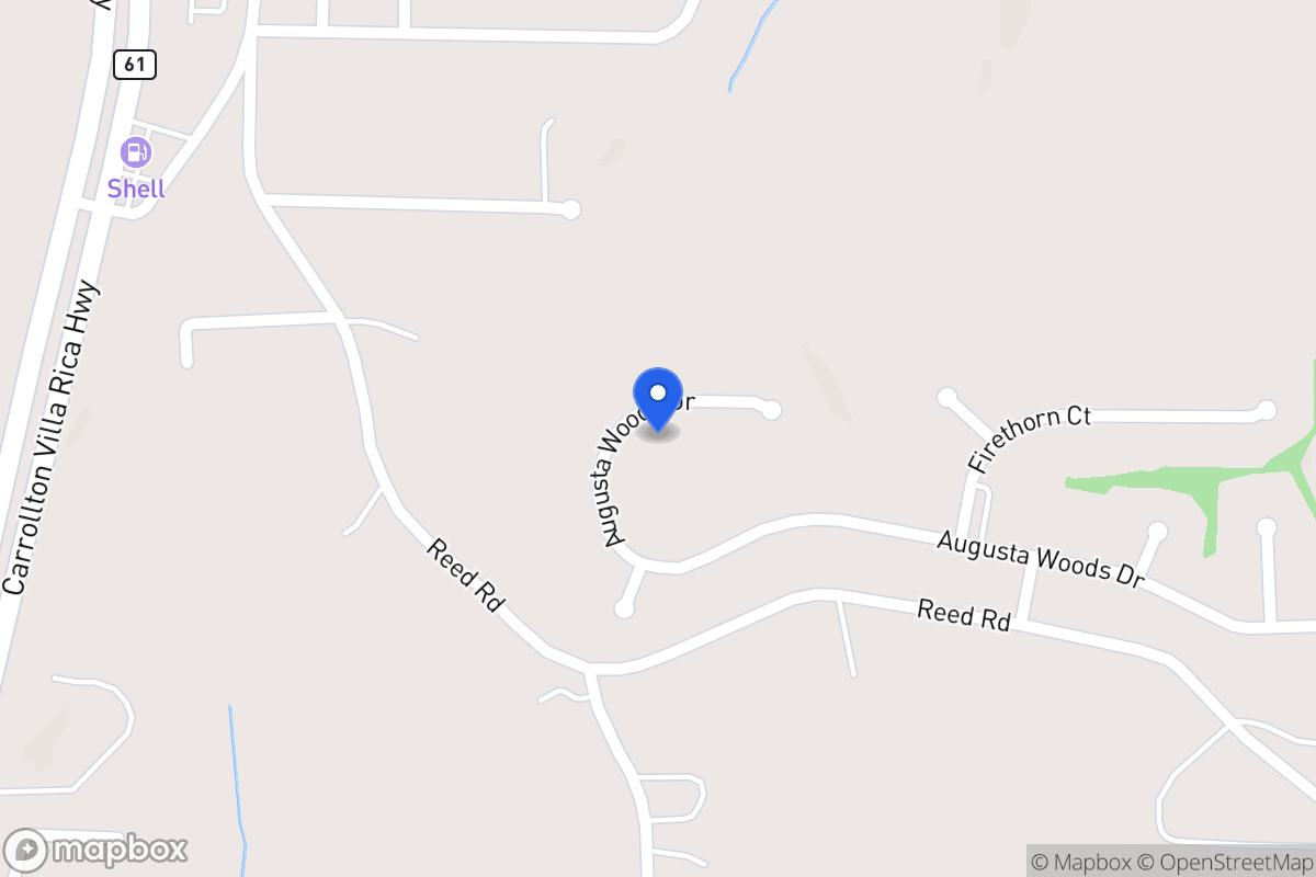 Map of 217 Augusta Woods Dr