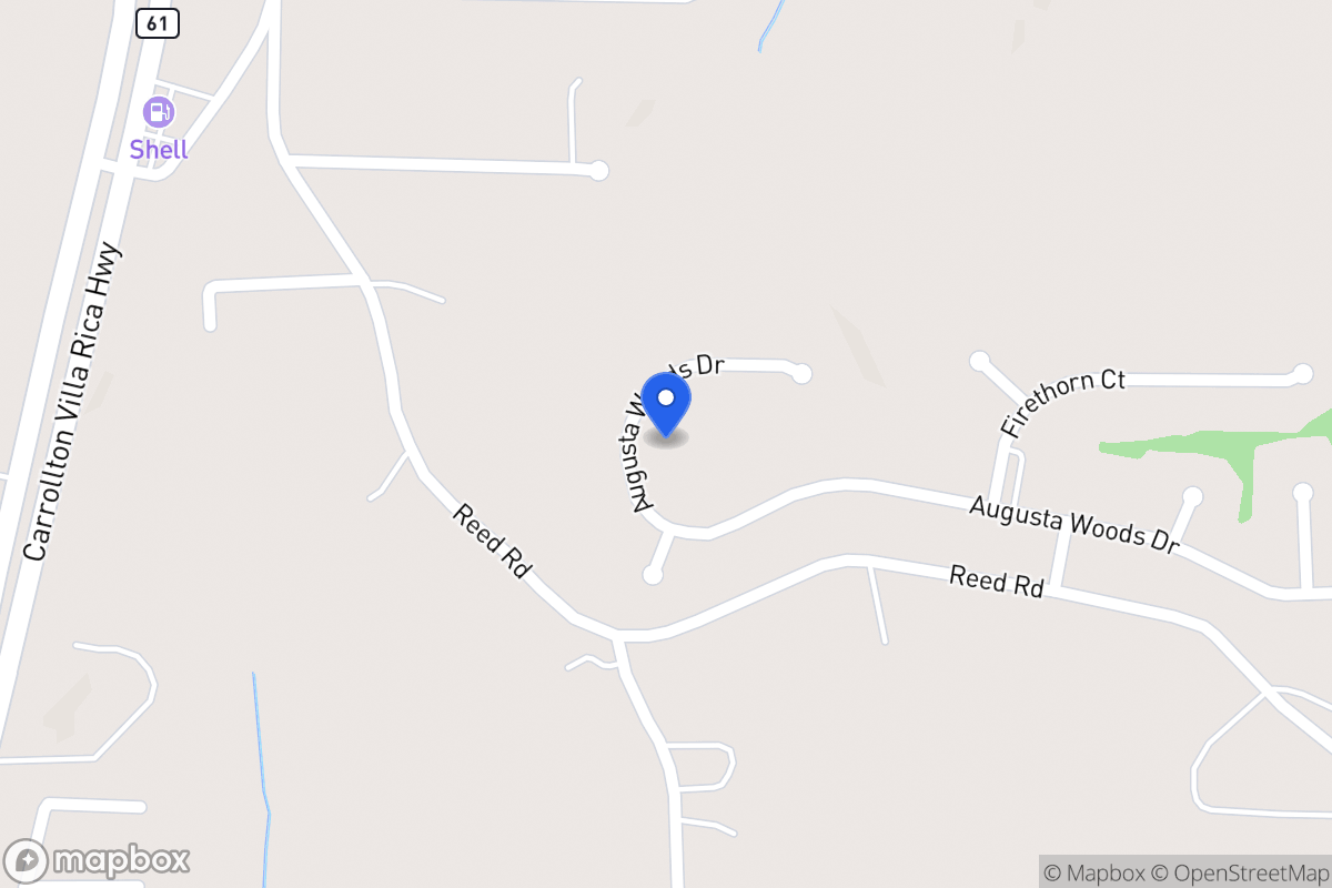 Map of 227 Augusta Woods Dr