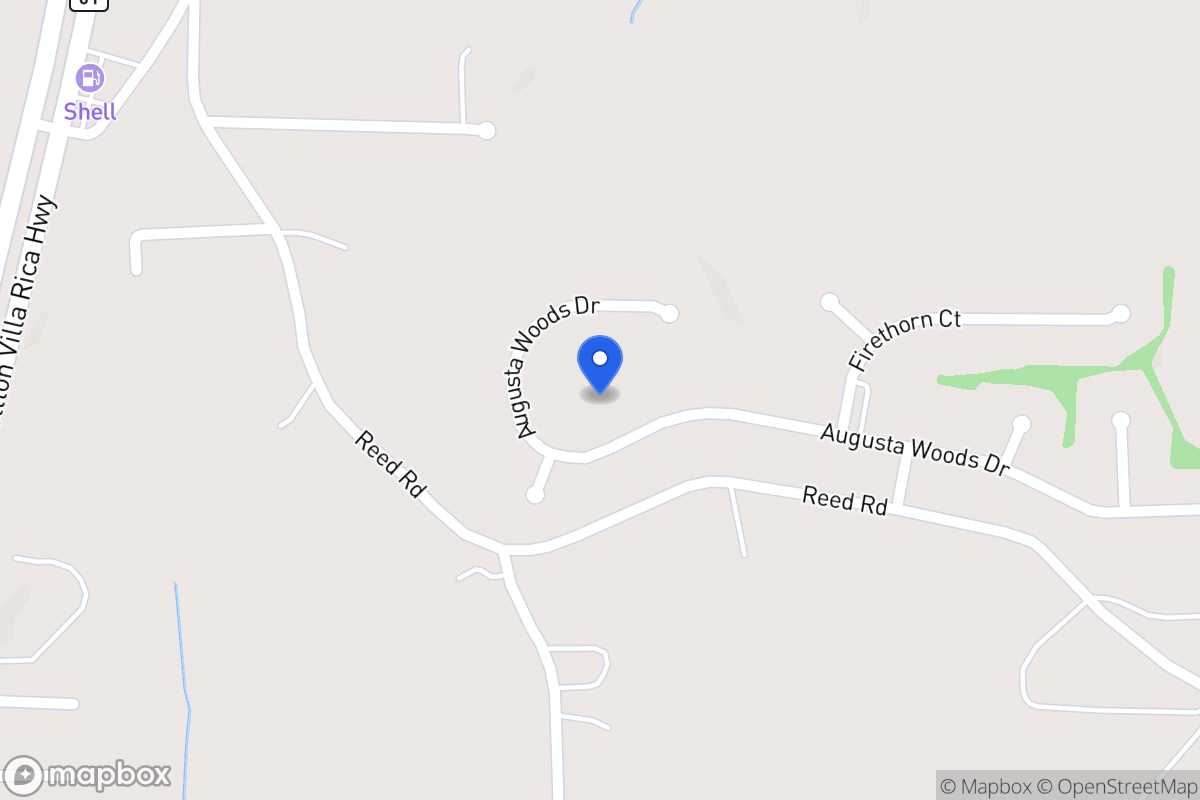 Map of 245 Augusta Woods Dr