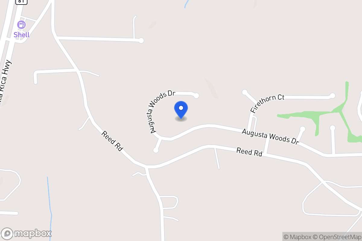 Map of 247 Augusta Woods Dr