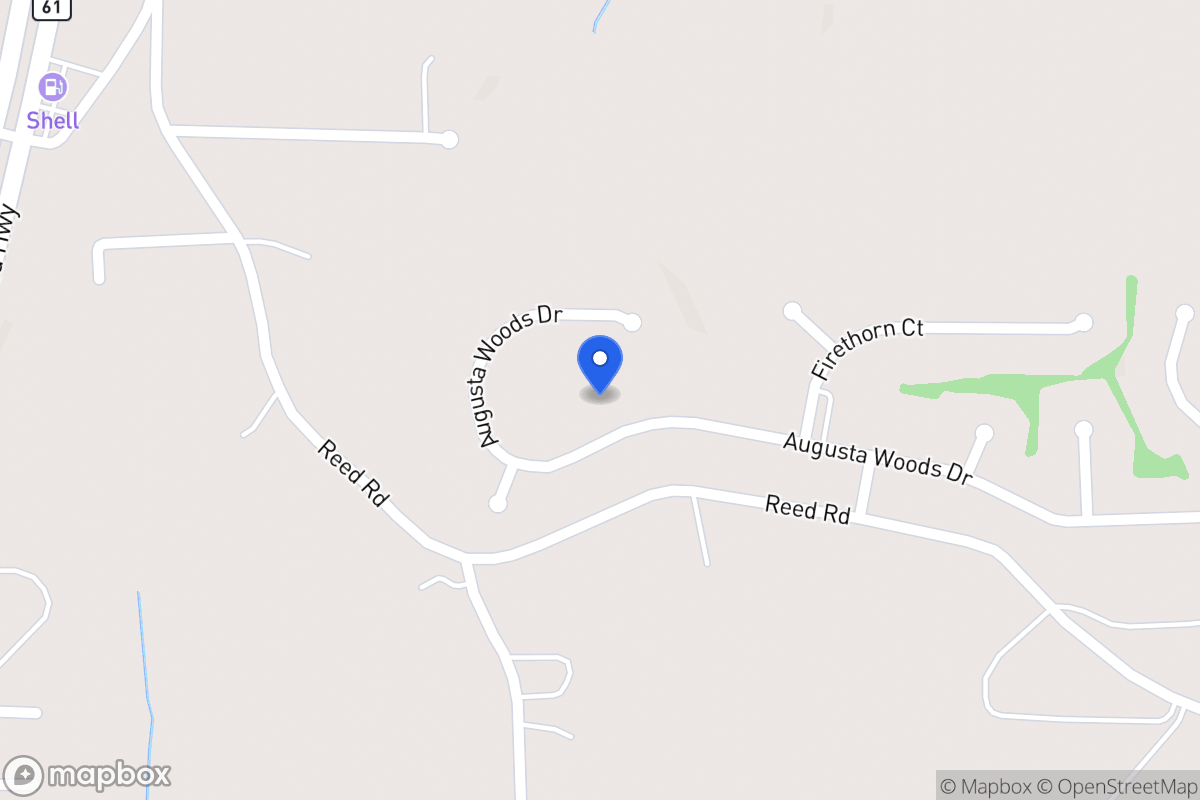 Map of 249 Augusta Woods Dr