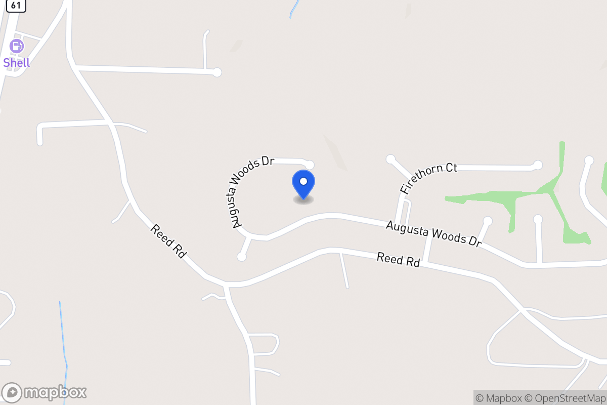 Map of 251 Augusta Woods Dr