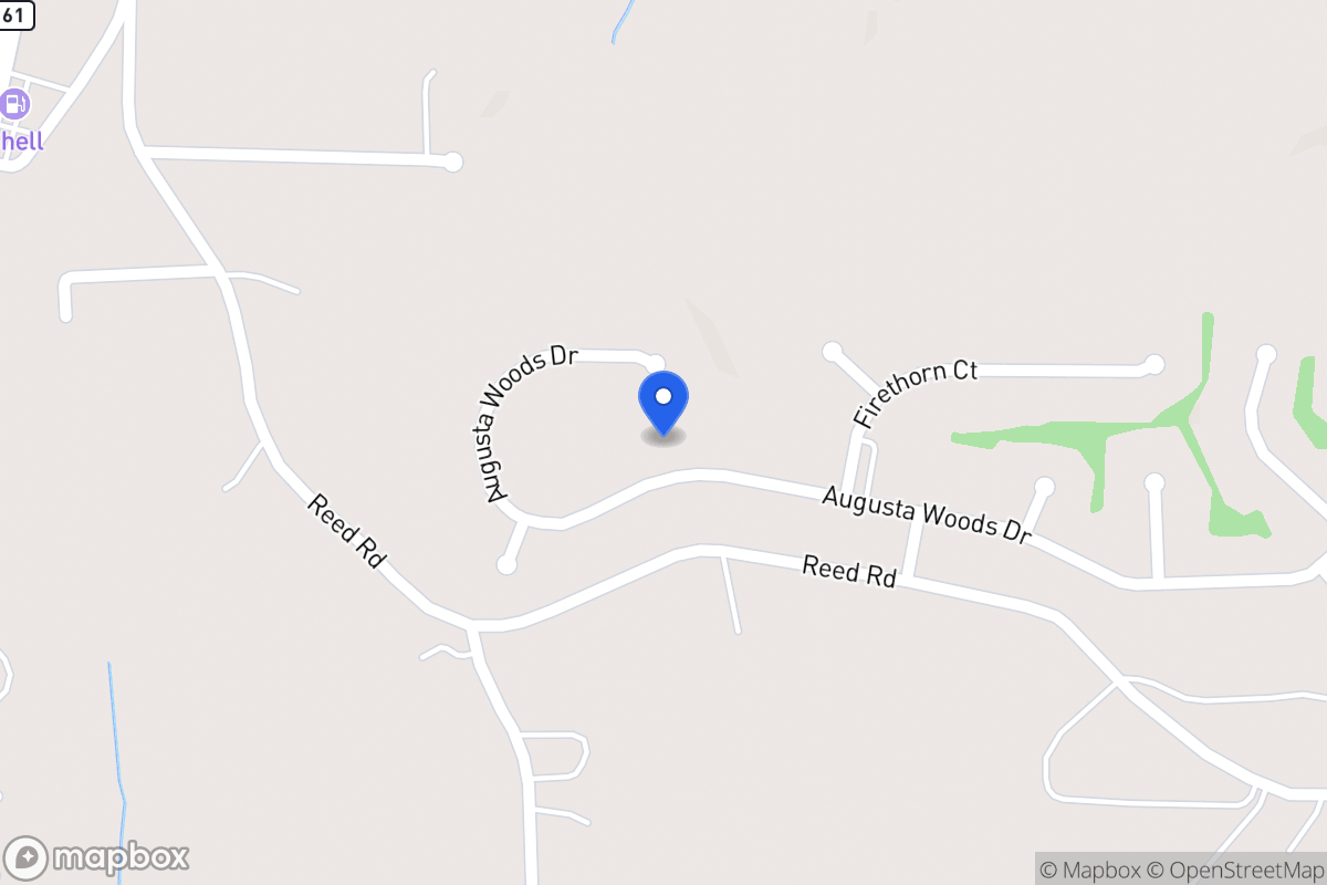 Map of 253 Augusta Woods Dr