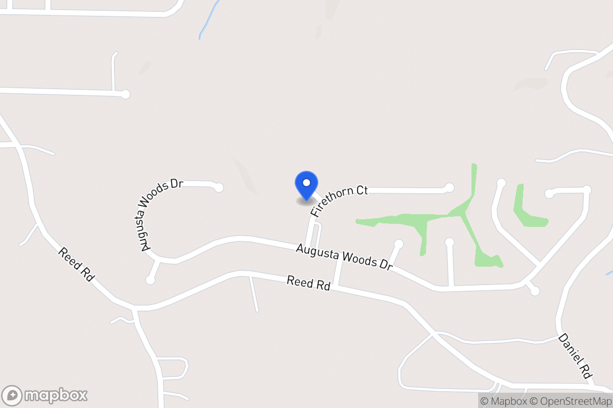 Map of 600 Tea Olive Way