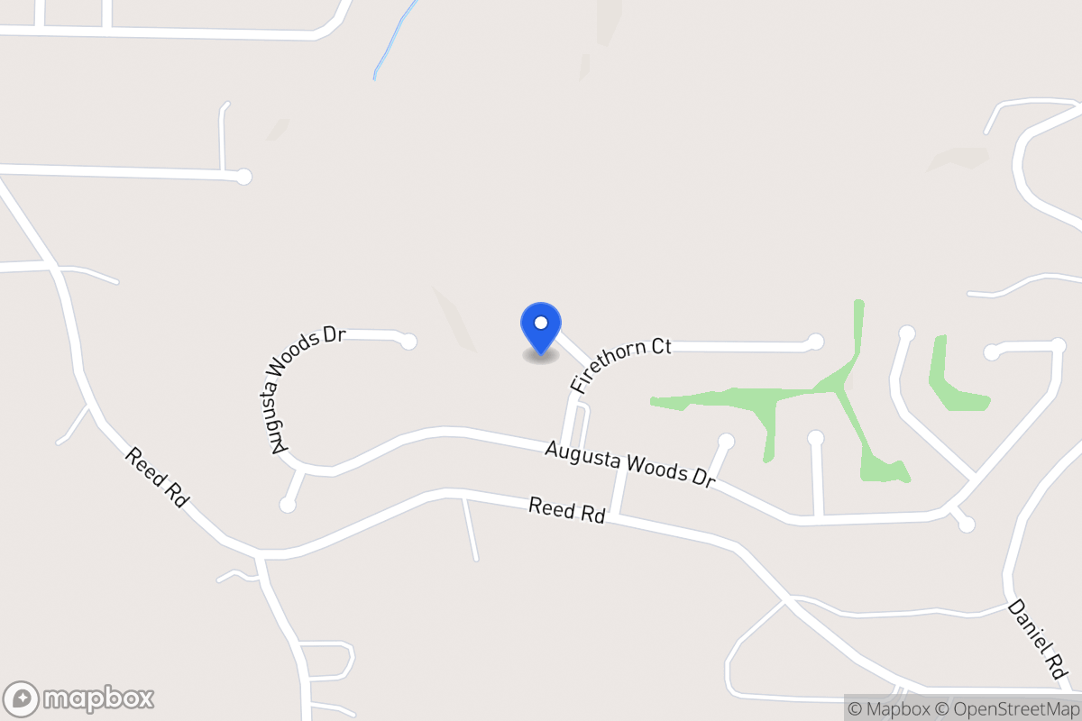 Map of 602 Tea Olive Way