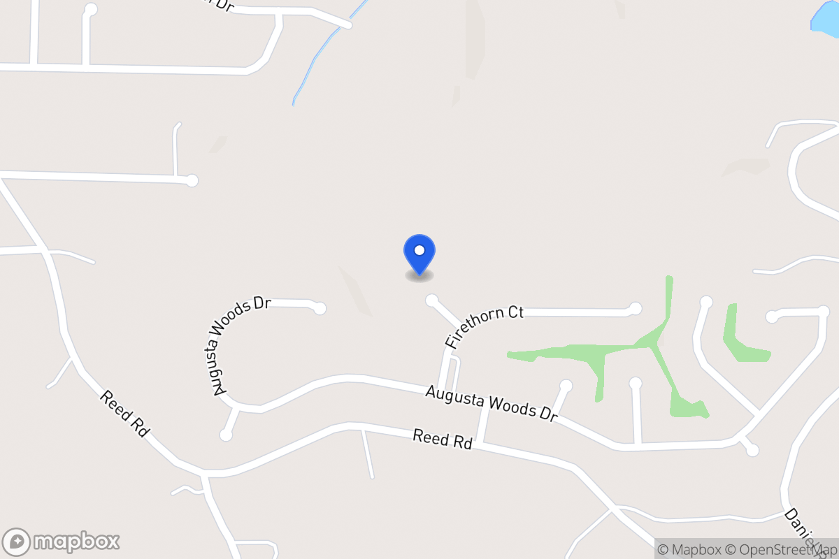 Map of 607 Tea Olive Way